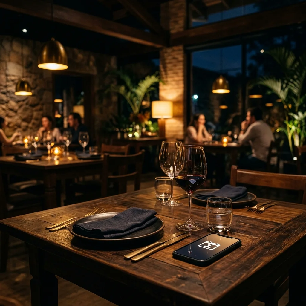 Relacionamento e reservas no restaurante